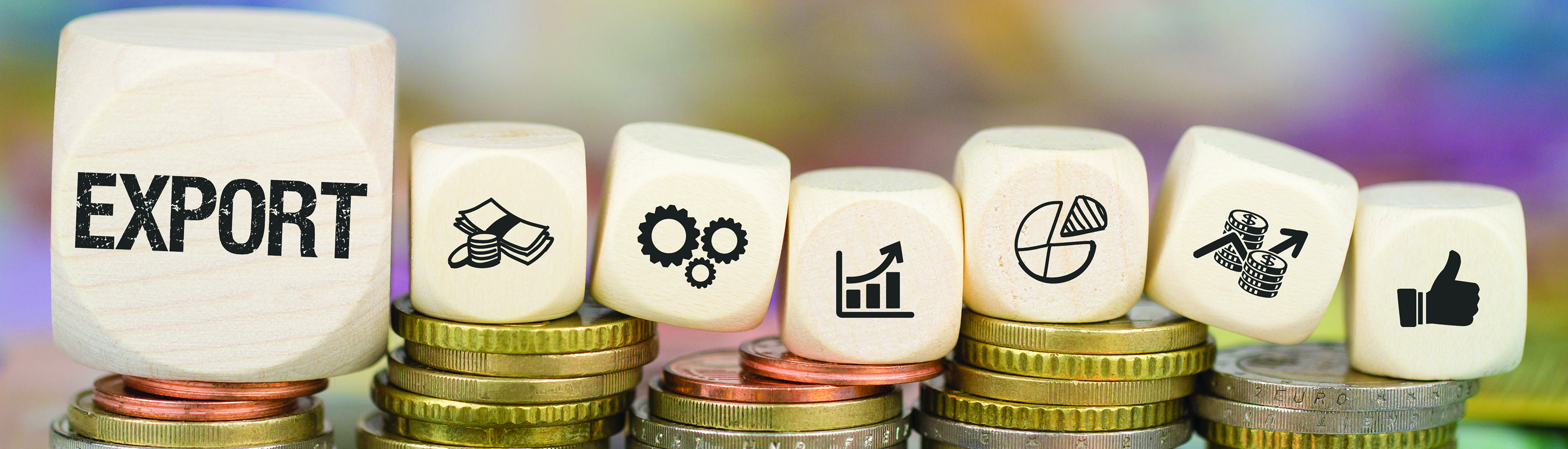 Image of Blocks on coins